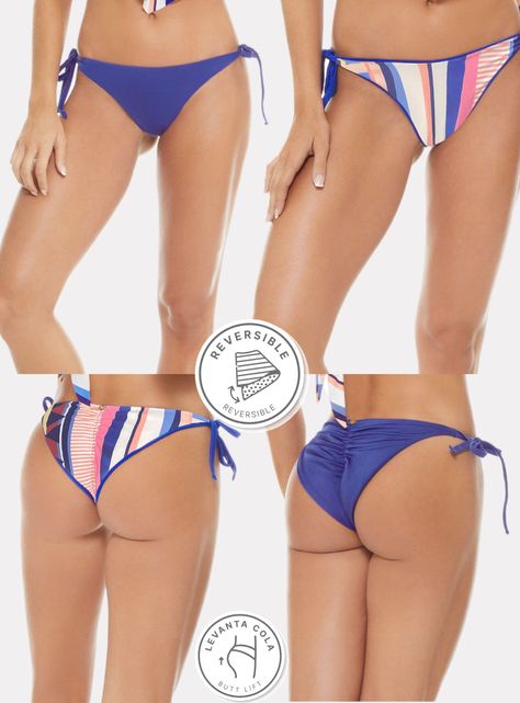 BIKINI REVERSIBLE 4 IN 1 BRONCEADOR TRIANGULO CHAMELA 41115-7