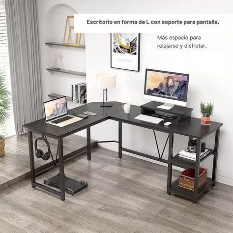 Escritorio Esquinero Para Home Office 150x48x75-2