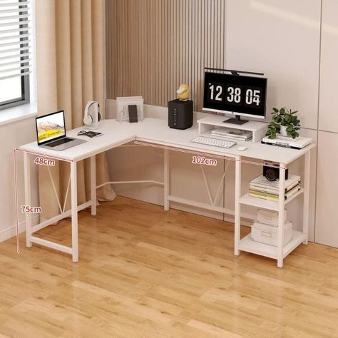 Escritorio Esquinero Para Home Office 150x48x75-4