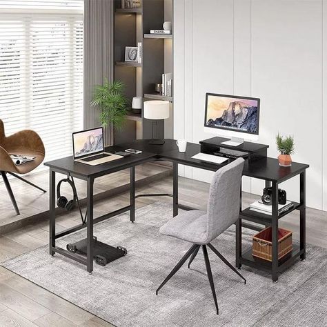 Escritorio Esquinero Para Home Office 150x48x75-6
