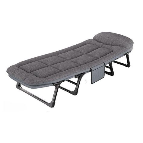 Cama Silla Reposera Acolchada Reclinable 190x66x30-0