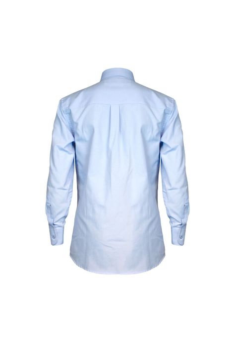 Camisa Oxford Manga Larga Celeste UPF 20-1