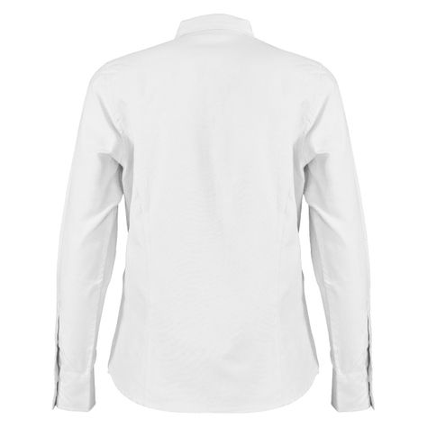 Blusa Oxford Manga Larga Blanca UPF 20-2