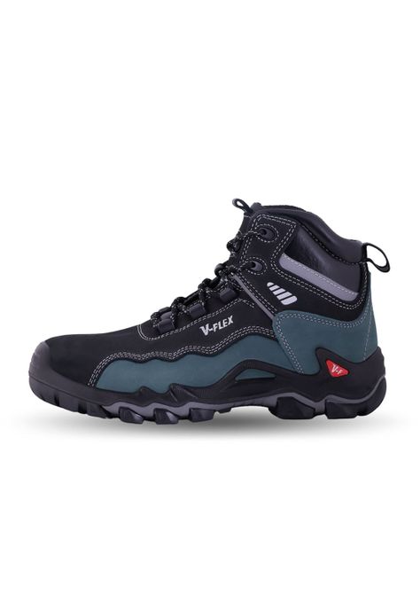 Botín V15 Nobuck Negro/Azul Vflex-2