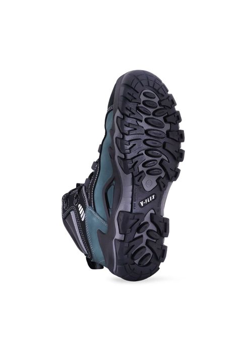 Botín V15 Nobuck Negro/Azul Vflex-7