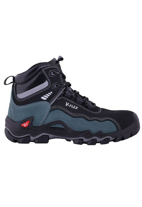 Botín V15 Nobuck Negro/Azul Vflex-0
