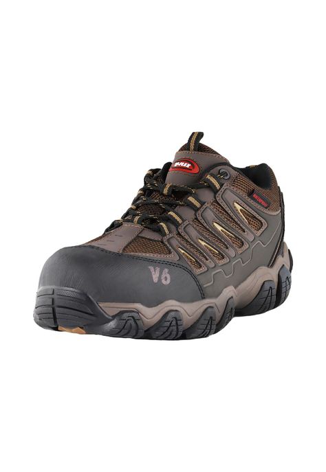 Zapato Seguridad V6 Café Vflex-1