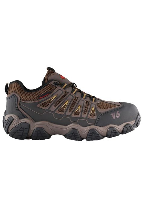 Zapato Seguridad V6 Café Vflex-0