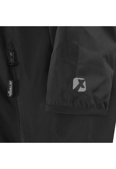 Cortaviento Negro empacable Activex -5