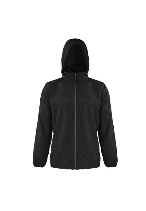 Cortaviento Negro empacable Activex -0
