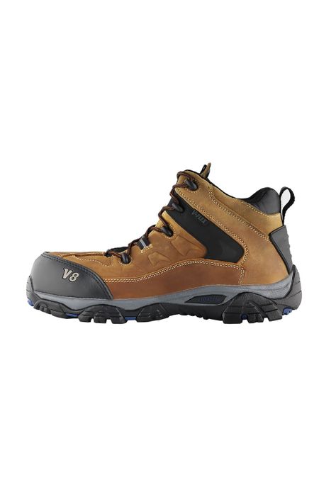 Zapato Seguridad V8 Crazy Café Vflex-2