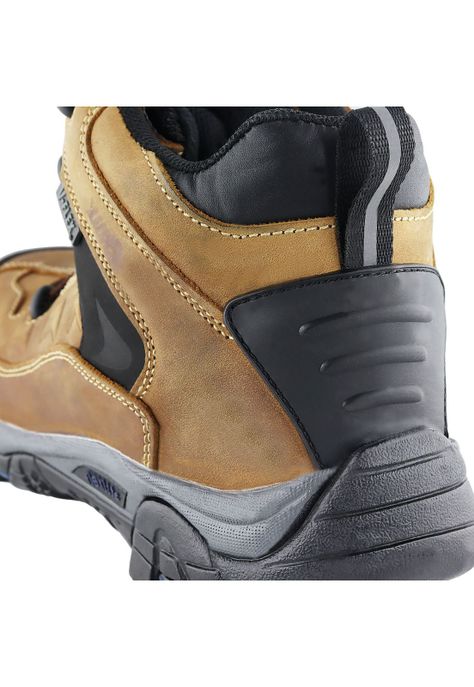 Zapato Seguridad V8 Crazy Café Vflex-3