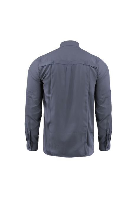 Camisa Lightwind Poliéster Gris-2