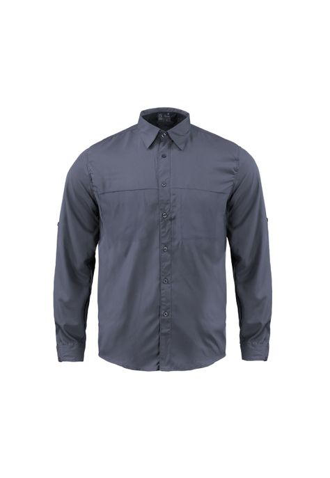 Camisa Lightwind Poliéster Gris-0