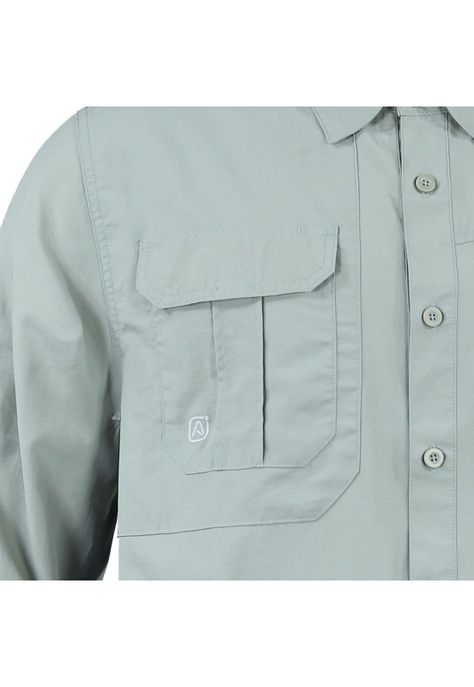 Camisa manga larga cuello camisero Hombre Lightwind H2300-3