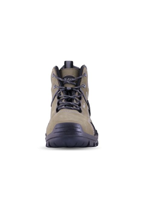 Botín V17 Nobuck Beige/Negro Vflex-4