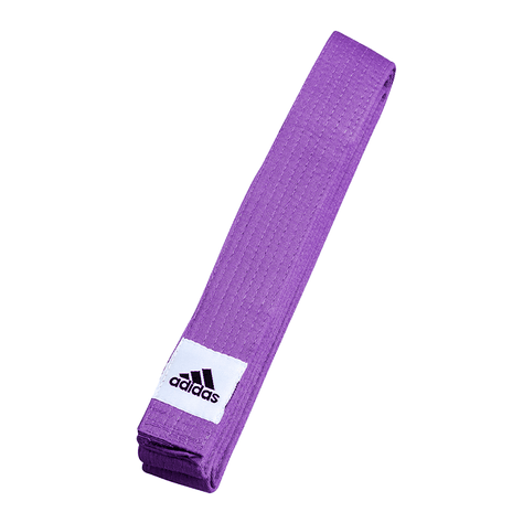 Cinturón Universal para Jiu Jitsu Morado 300CM Adidas-0