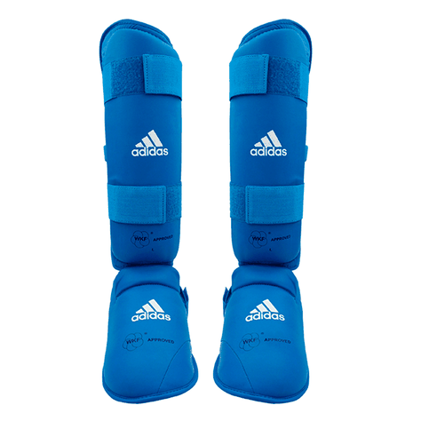 Canillera para Karate con Empeinera Wkf Azul Adidas-0