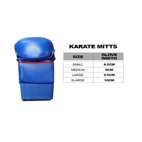 Guante para Karate Azul WKF Adidas-5