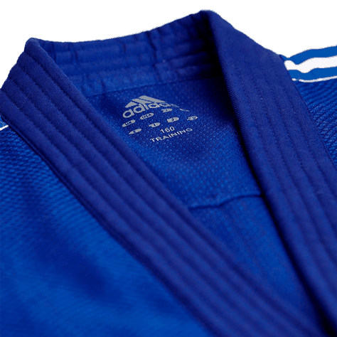 Judogi Training J500 Azul Adidas-3