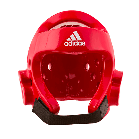 Cabezal Protector para Taekwondo Rojo Adidas WTF-0
