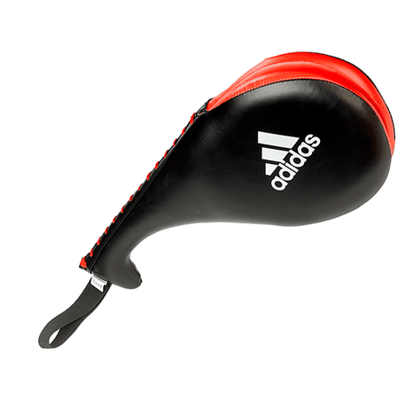 Paleta Doble Taekwondo Negro con Rojo Adidas-0