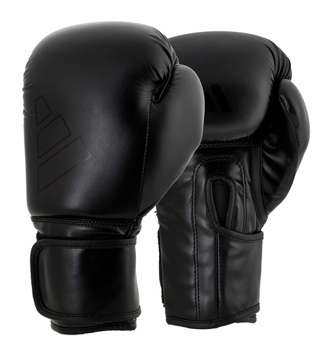 Guantes Boxeo Profesional Hybrid 80 Black Adidas-0