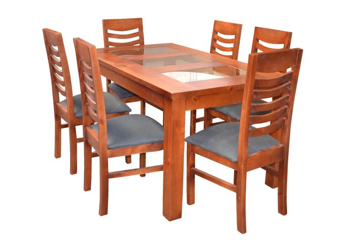 Jgo Comedor Nemesis 6s Caramelo-0