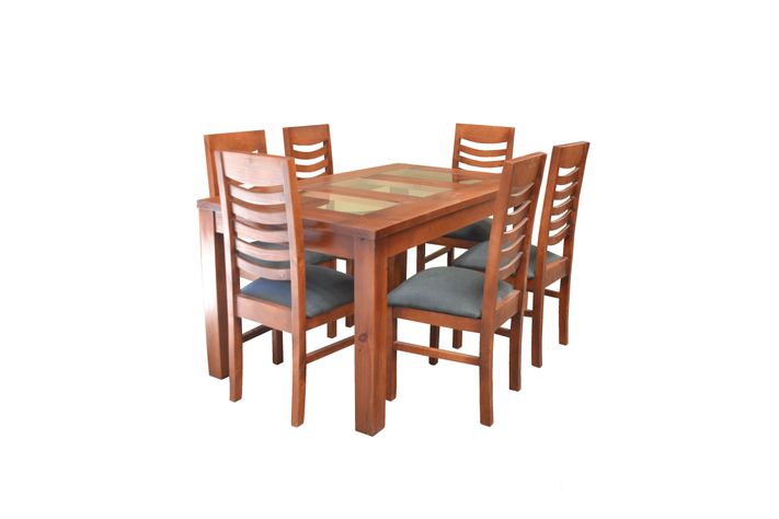 Jgo Comedor Nemesis 6s Nogal-0