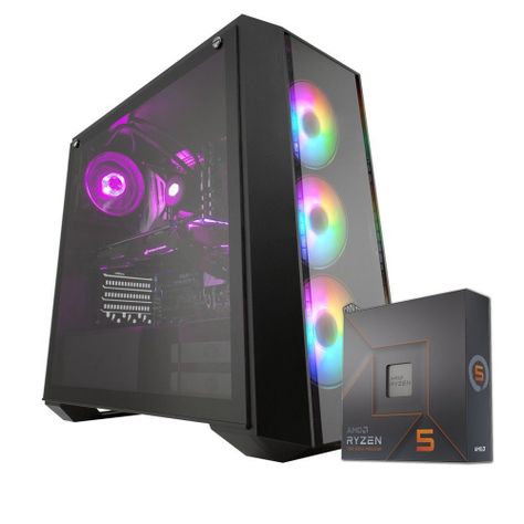 PG GAMER Y WORKSTATION AMD RYZEN 5 7600X - Refrigeracion liquida 240 - 16GB DDR5 - RTX 4060 8GB-0