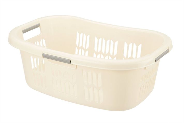 Cesto Canasto De Ropa Anatómico 40l Para Lavado-0