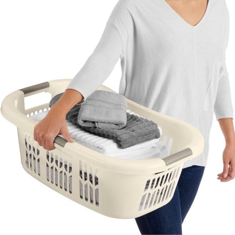 Cesto Canasto De Ropa Anatómico 40l Para Lavado-1