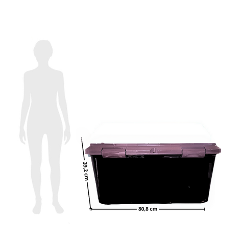Caja Organizadora Baul Movil Almacenamiento 90l-1