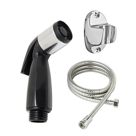 Kit Ducha Bidet 1 Función Flexible 1,5 Mts Y Soporte Fijo-1