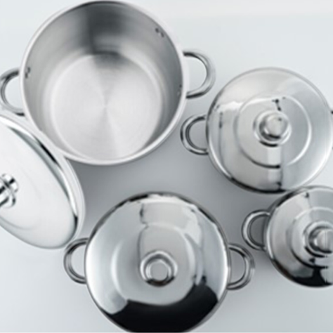 Bateria Ollas Oslo Vitta 8 Piezas Acero Inoxidable-2