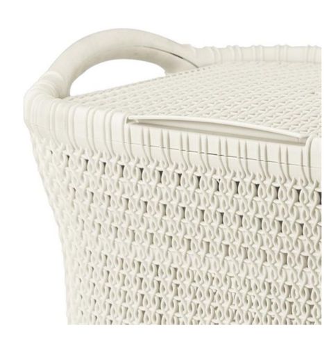 Cesto Canasto Para Ropa Khipu 40 Litros Con Tapa-2