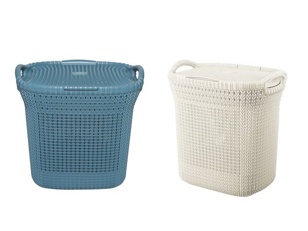 Cesto Canasto Para Ropa Khipu 40 Litros Con Tapa-4