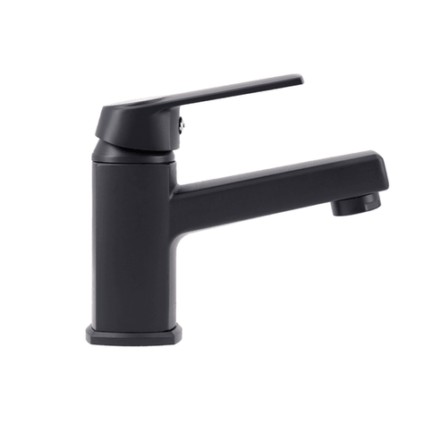 Monomando Lavatorio Llave Grifo Modelo Módena Negro Mate-1