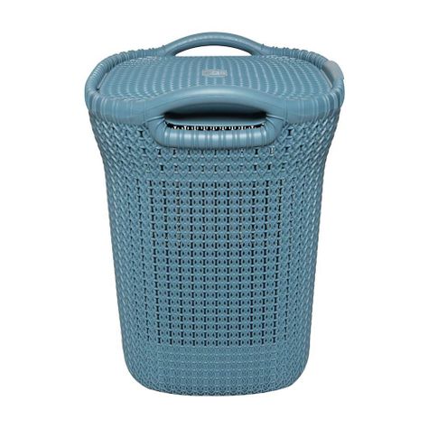 Cesto Canasto Para Ropa Khipu 40 Litros Con Tapa-4