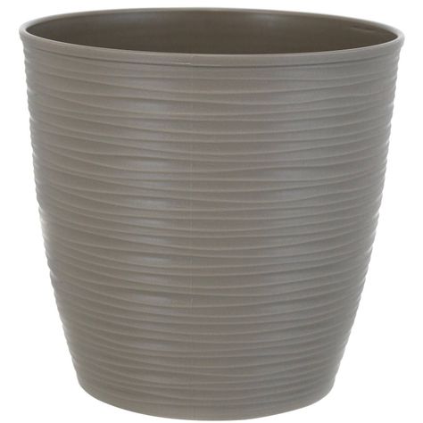 Maceta Macetero  Molde Plastico Circular Estilo Piedra-0