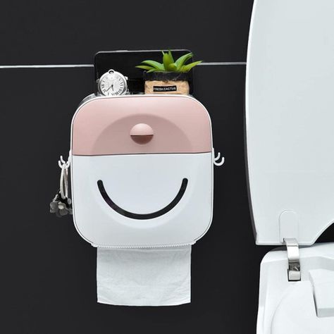 Porta Papel Higiénico Dispensador De Confort/toallas Moderno-2