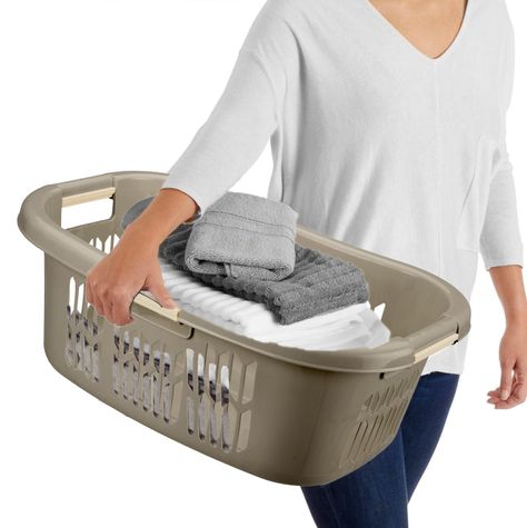 Cesto Canasto De Ropa Anatomico 40l  Para Lavado-1