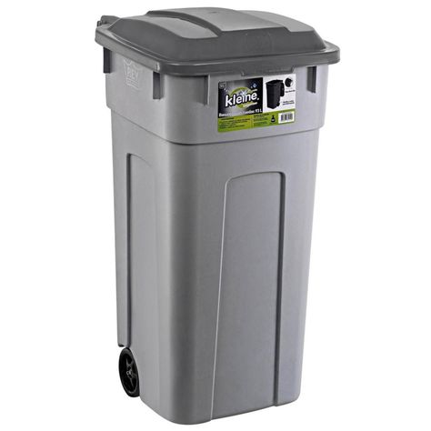 Basurero Papelero Contenedor 93l Con Tapa-0