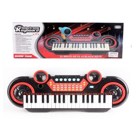 Teclado juguete infantil con microfono-1