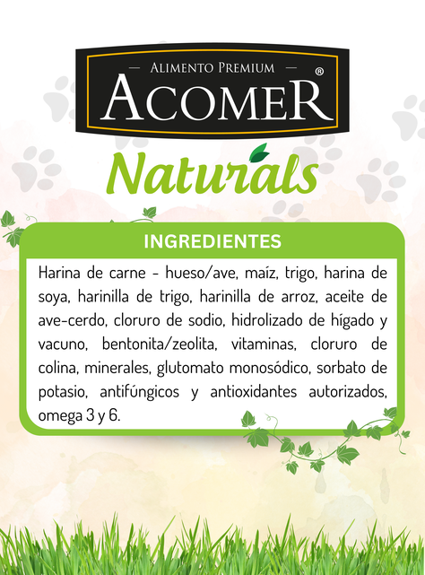 Alimento Acomer naturals perro Adulto 22kg-3