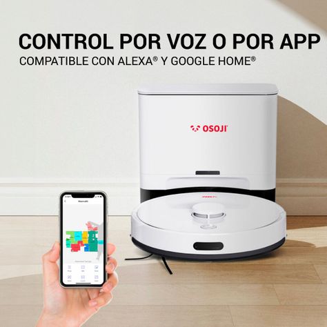 Robot Aspiradora y Trapeadora Osoji D1000-5
