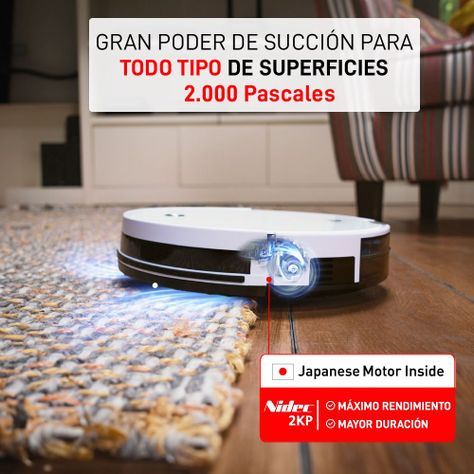 Robot Aspiradora y Trapeadora Osoji DUO D990-2