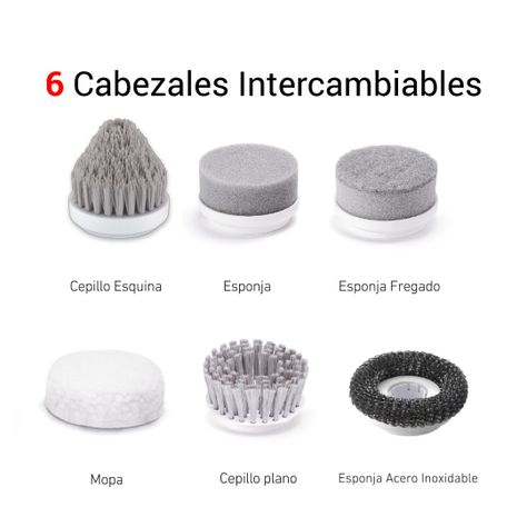 Escobilla Eléctrica Limpieza Multiuso B100-3