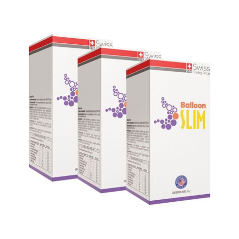 Balloon Slim Suplemento 3 Frascos con 120 Capsulas cada uno-1