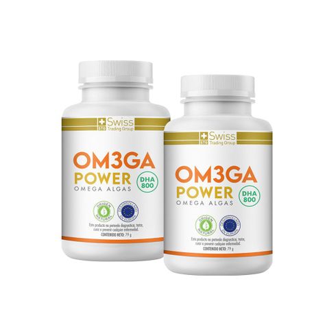 Omega 3 Power - Dos Frascos con 60 unidades cada uno-0